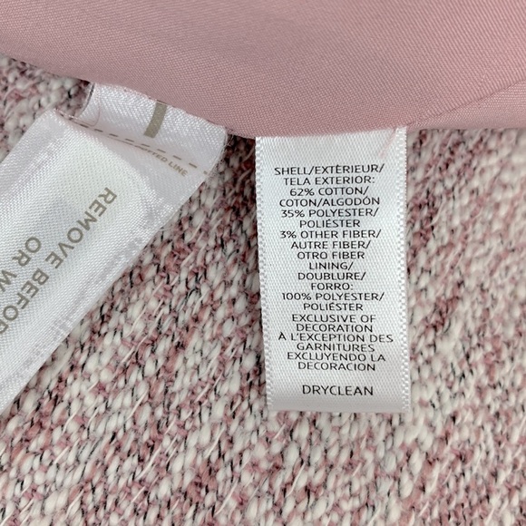 LOFT by Ann Taylor Layered Skirt. Size 8. Pink. Zip up. Pockets - Picture 8 of 10